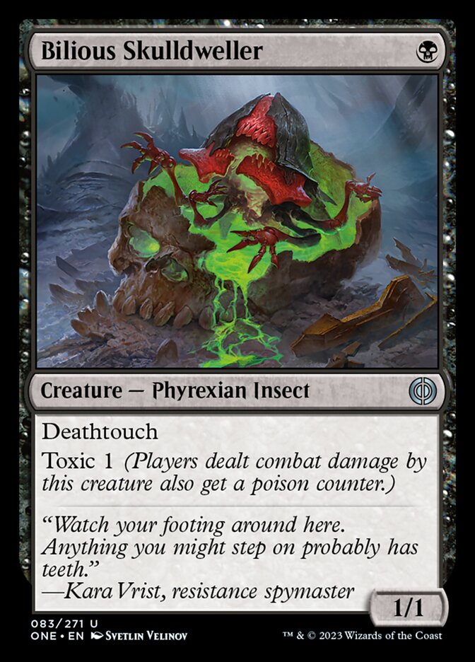 Bilious Skulldweller [Phyrexia: All Will Be One] | Jack's On Queen