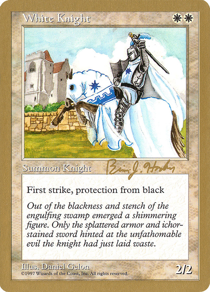 White Knight (Brian Hacker) [World Championship Decks 1998] | Jack's On Queen