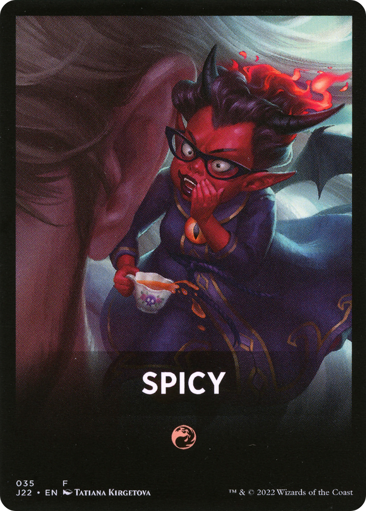 Spicy Theme Card [Jumpstart 2022 Front Cards] | Jack's On Queen