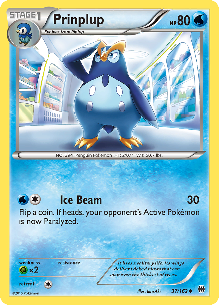 Prinplup (37/162) [XY: BREAKthrough] | Jack's On Queen