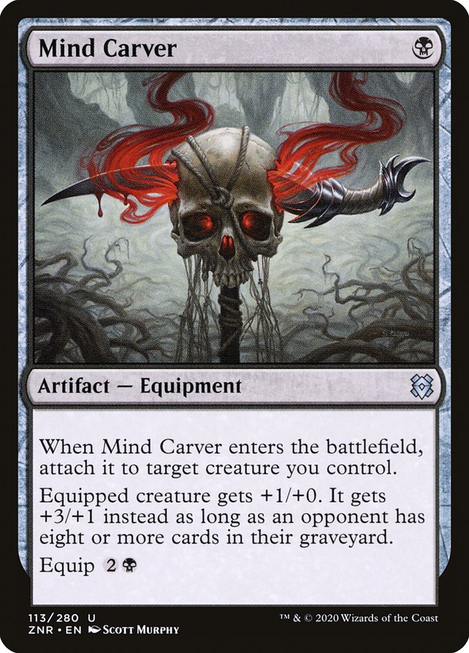 Mind Carver [Zendikar Rising] | Jack's On Queen