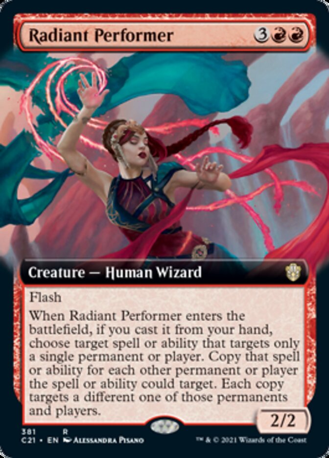 Radiant Performer (Extended) [Commander 2021] | Jack's On Queen