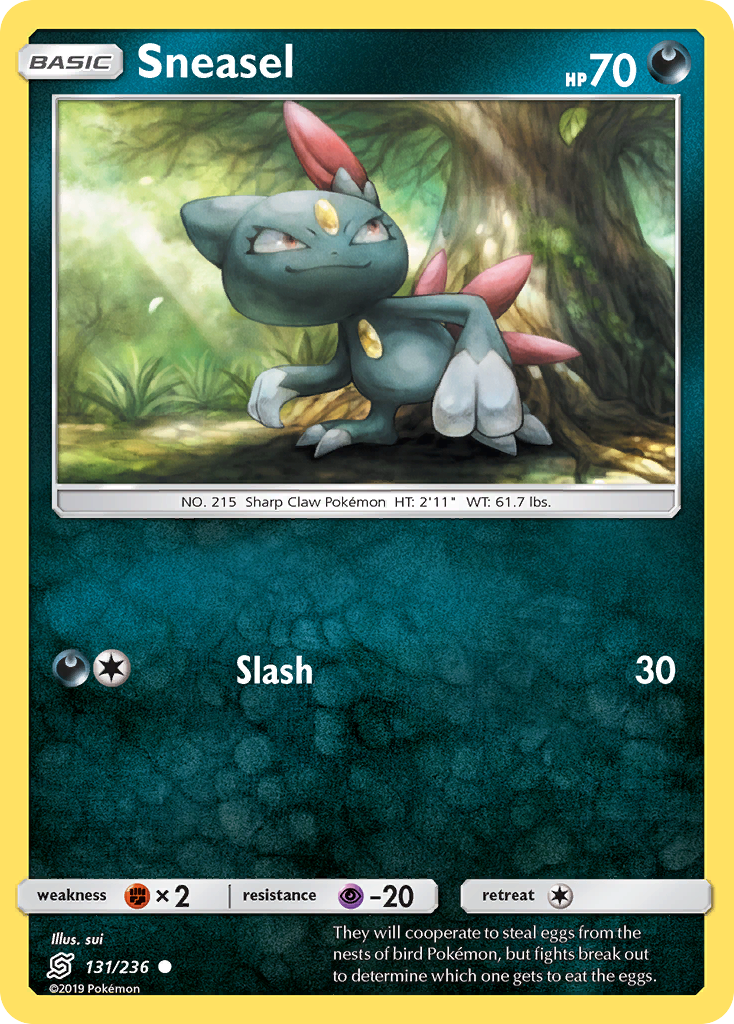 Sneasel (131/236) [Sun & Moon: Unified Minds] | Jack's On Queen