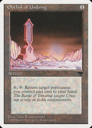 Obelisk of Undoing [Chronicles] | Jack's On Queen