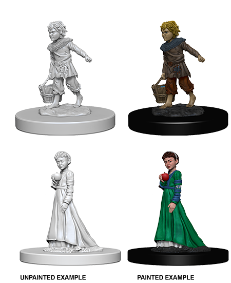 Pathfinder Deep Cuts Unpainted Miniatures: Children | Jack's On Queen