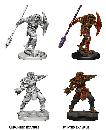 D&D Nolzur's Marvelous Miniatures: Dragonborn Fighter with Spear | Jack's On Queen