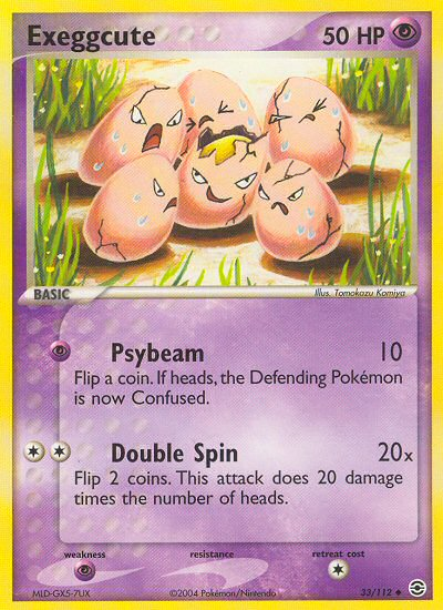 Exeggcute (33/112) [EX: FireRed & LeafGreen] | Jack's On Queen