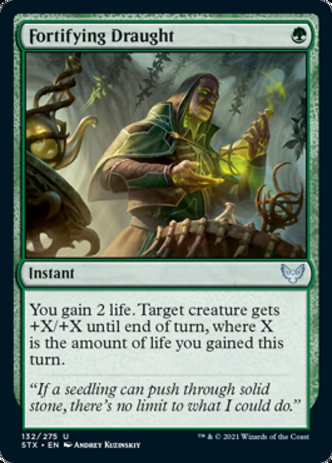Fortifying Draught [Strixhaven: School of Mages] | Jack's On Queen