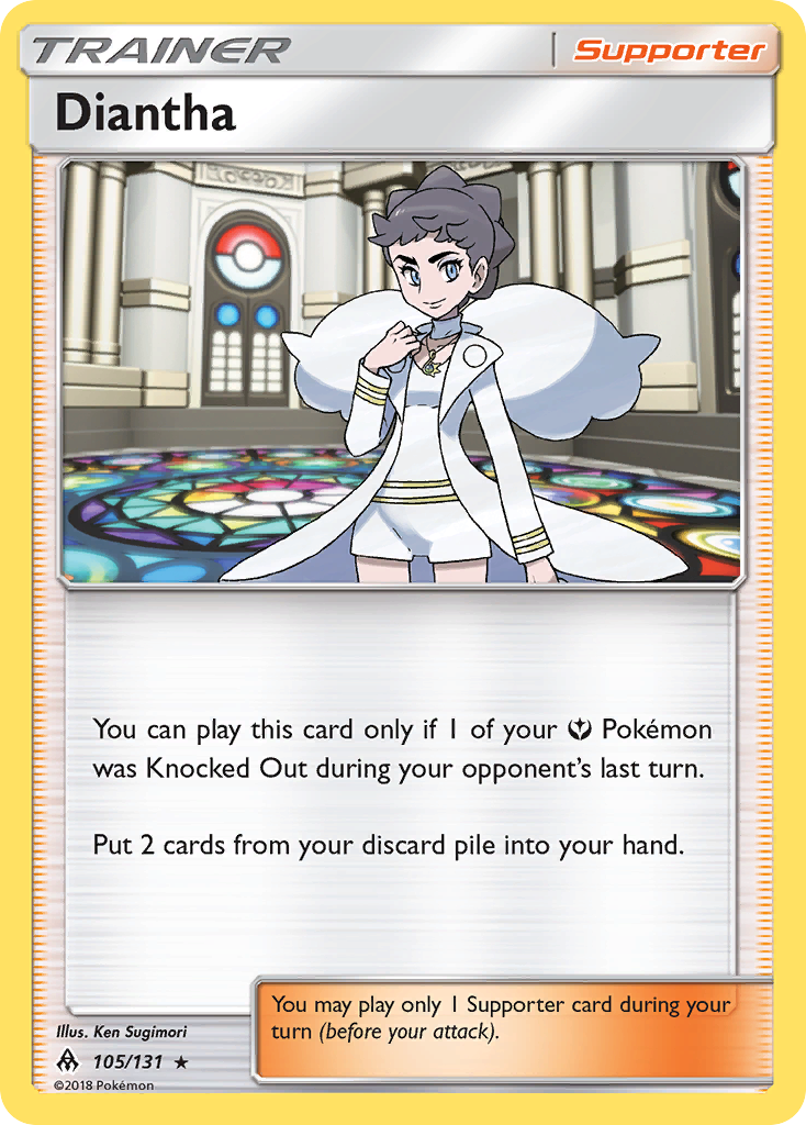Diantha (105/131) [Sun & Moon: Forbidden Light] | Jack's On Queen