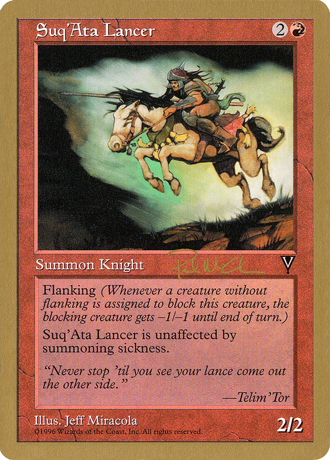 Suq'Ata Lancer (Paul McCabe) [World Championship Decks 1997] | Jack's On Queen