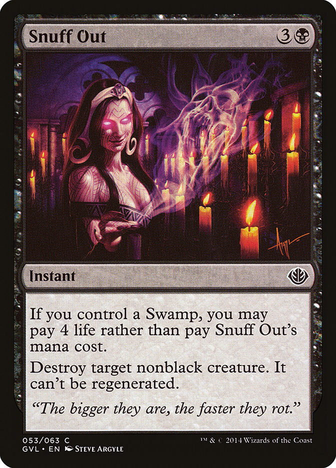 Snuff Out (Garruk vs. Liliana) [Duel Decks Anthology] | Jack's On Queen