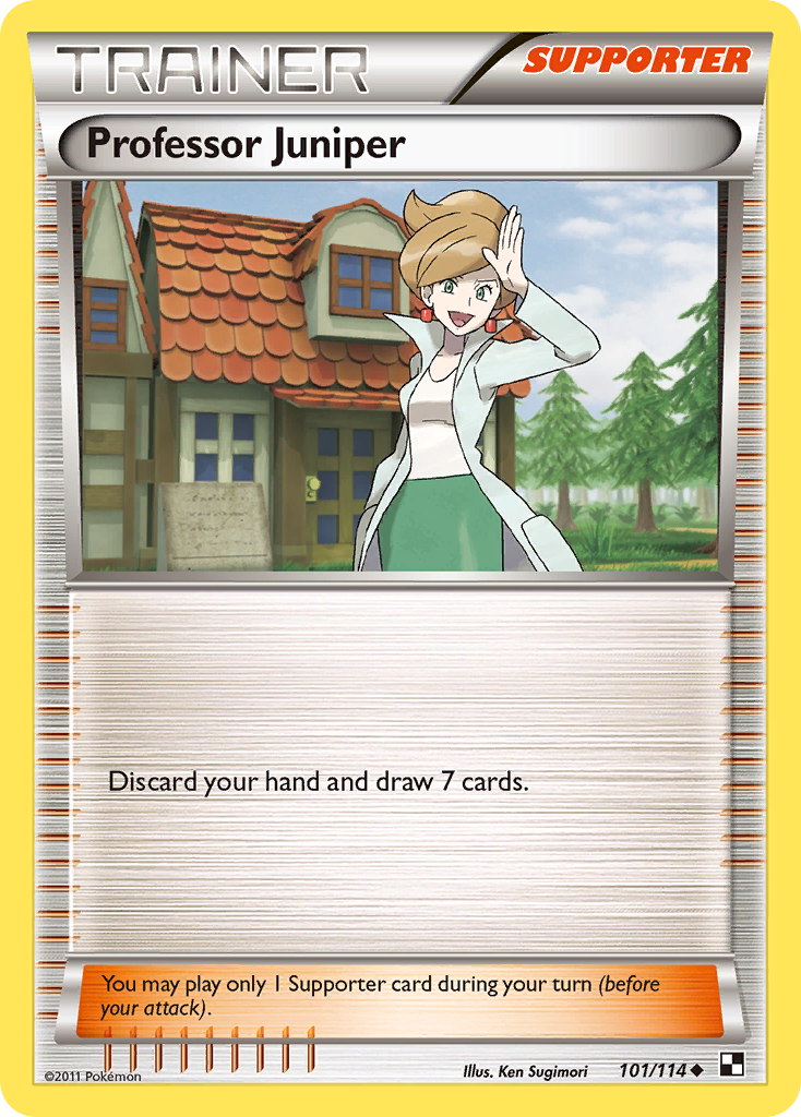 Professor Juniper (101/114) [Black & White: Base Set] | Jack's On Queen