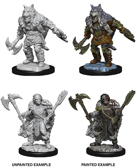 D&D Nolzur's Marvelous Miniatures: Half-Orc Barbarian | Jack's On Queen