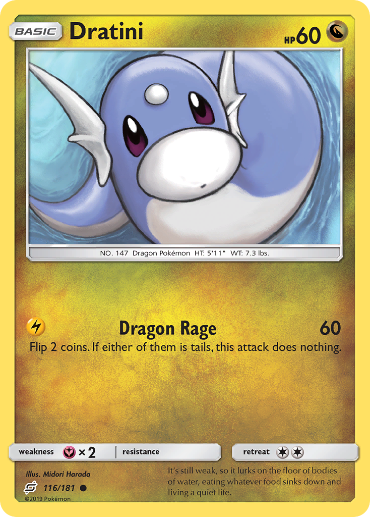 Dratini (116/181) [Sun & Moon: Team Up] | Jack's On Queen