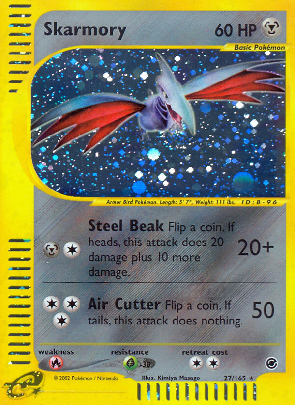 Skarmory (27/165) [Expedition: Base Set] | Jack's On Queen