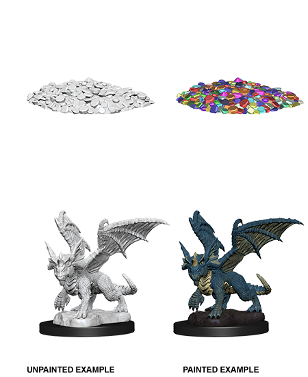 D&D Nolzur's Marvelous Miniatures: Blue Dragon Wyrmling | Jack's On Queen