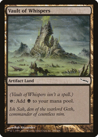 Vault of Whispers [Mirrodin] | Jack's On Queen