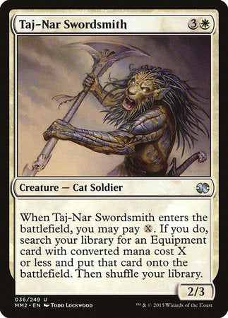 Taj-Nar Swordsmith [Modern Masters 2015] | Jack's On Queen