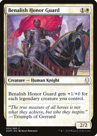 Benalish Honor Guard [Dominaria] | Jack's On Queen