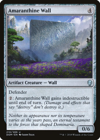 Amaranthine Wall [Dominaria] | Jack's On Queen