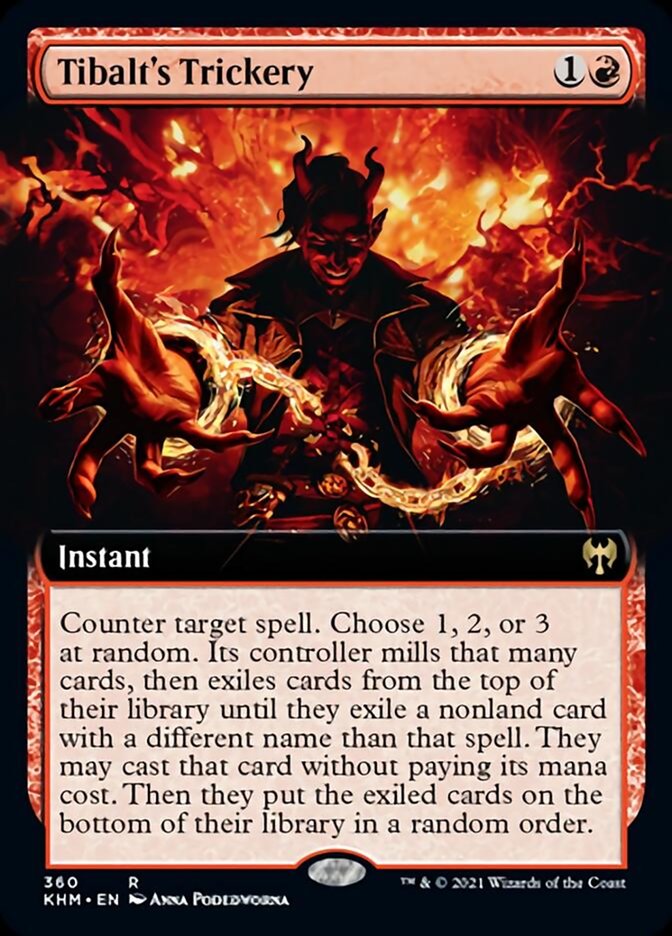 Tibalt's Trickery (Extended Art) [Kaldheim] | Jack's On Queen