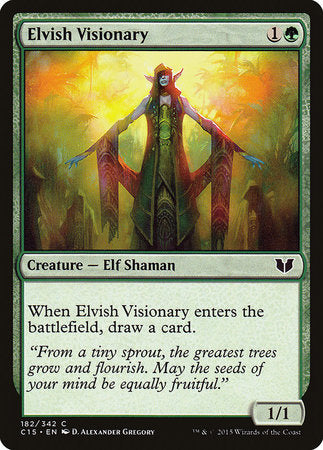 Elvish Visionary [Commander 2015] | Jack's On Queen