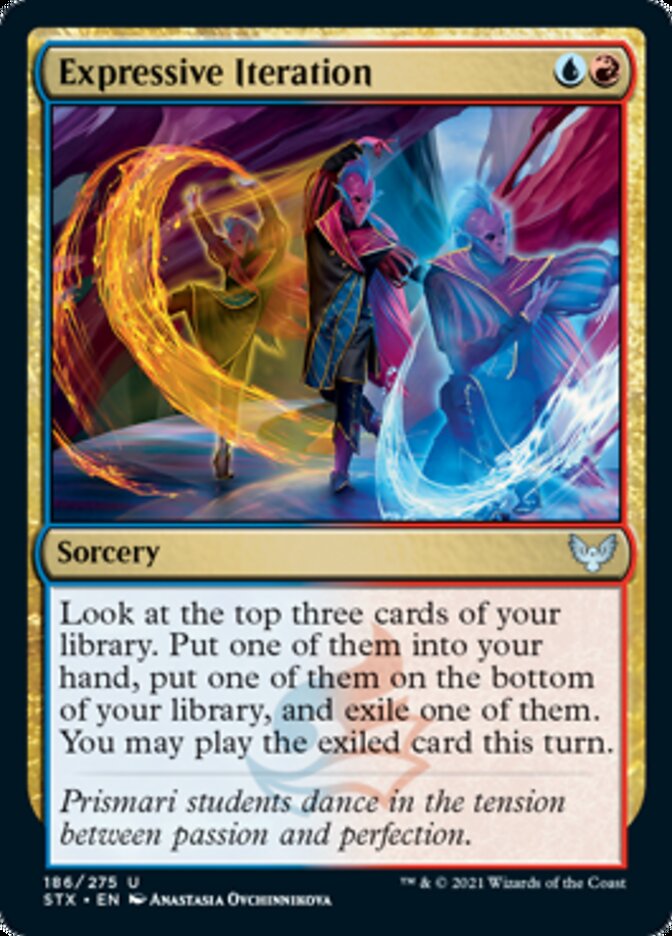 Expressive Iteration [Strixhaven: School of Mages] | Jack's On Queen