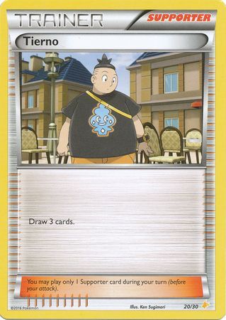 Tierno (20/30) [XY: Trainer Kit 3 - Pikachu Libre] | Jack's On Queen