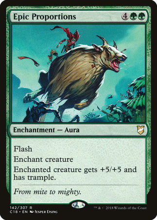 Epic Proportions [Commander 2018] | Jack's On Queen