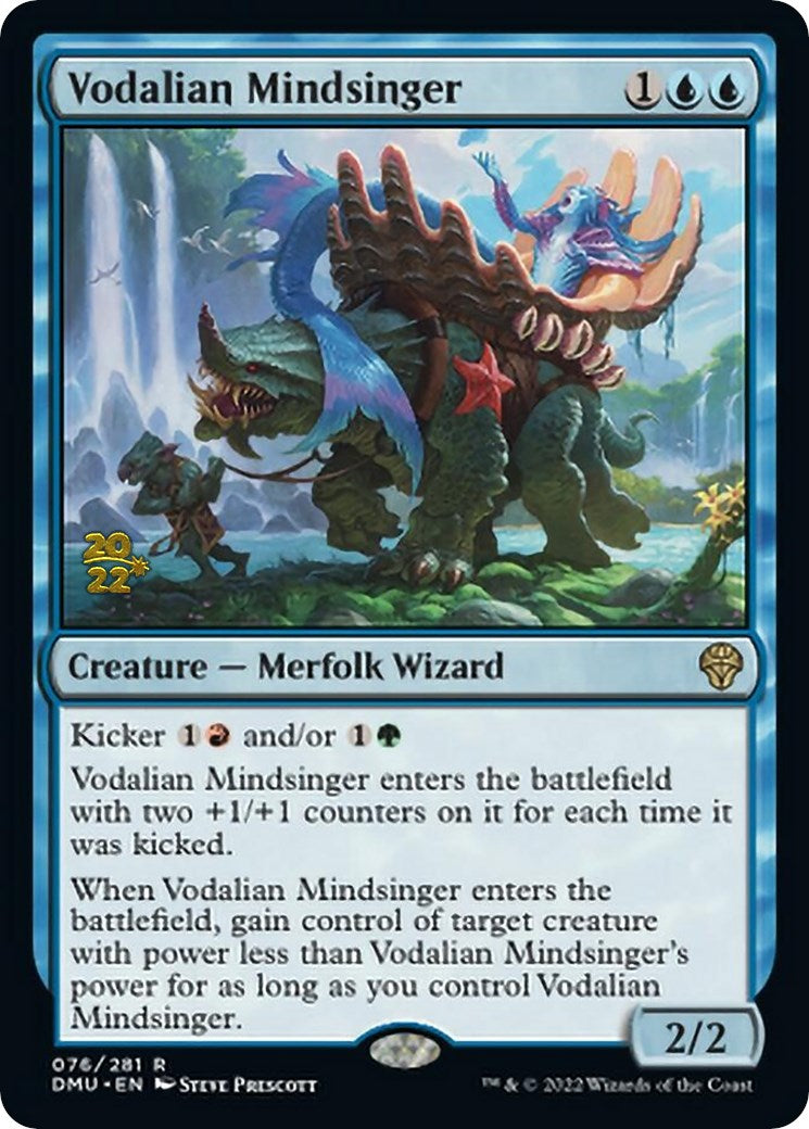 Vodalian Mindsinger [Dominaria United Prerelease Promos] | Jack's On Queen