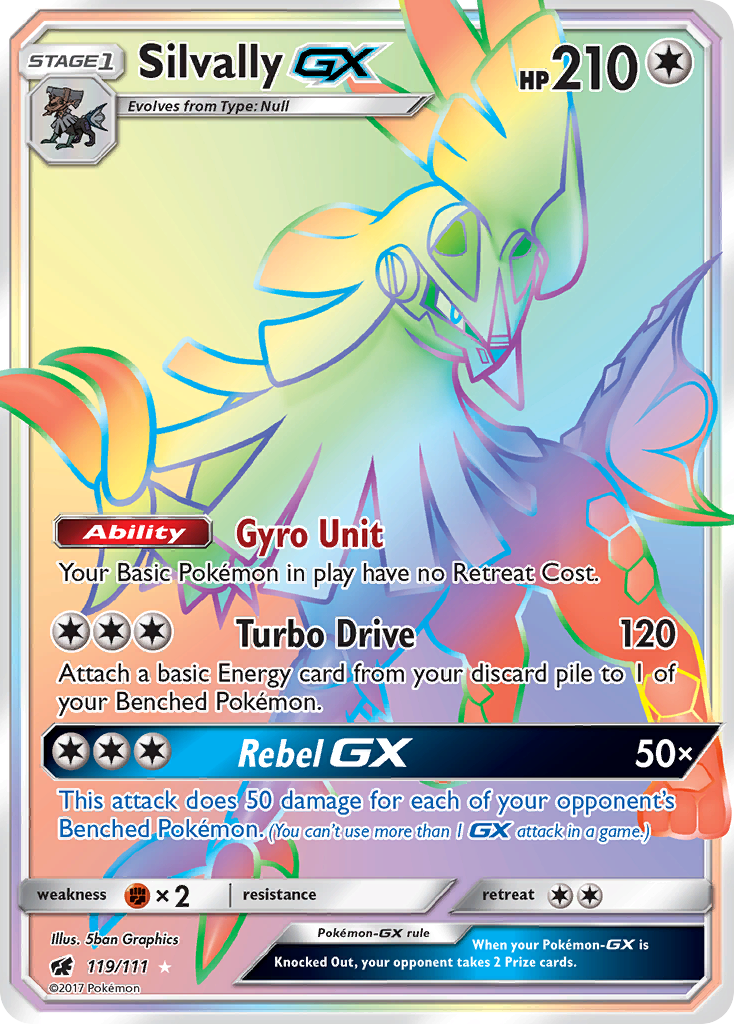Silvally GX (119/111) [Sun & Moon: Crimson Invasion] | Jack's On Queen