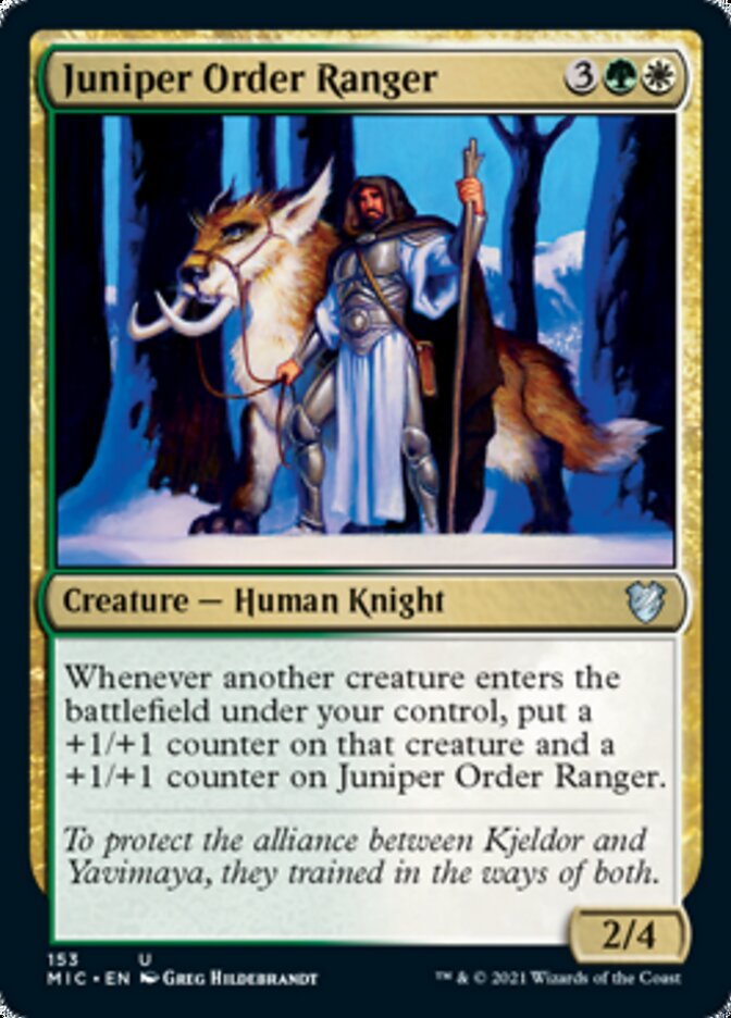 Juniper Order Ranger [Innistrad: Midnight Hunt Commander] | Jack's On Queen