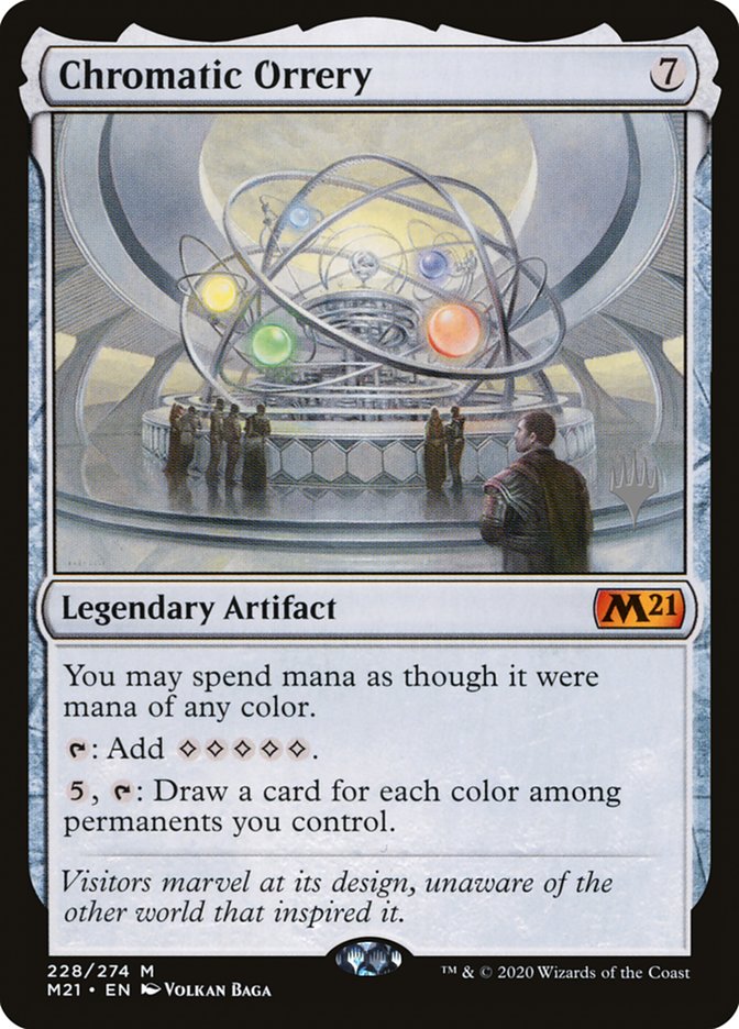 Chromatic Orrery (Promo Pack) [Core Set 2021 Promos] | Jack's On Queen