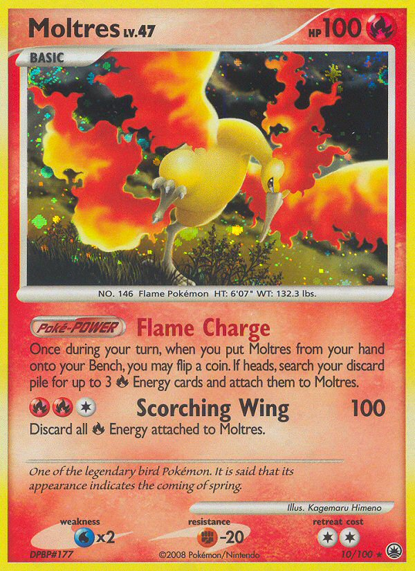 Moltres (10/100) [Diamond & Pearl: Majestic Dawn] | Jack's On Queen