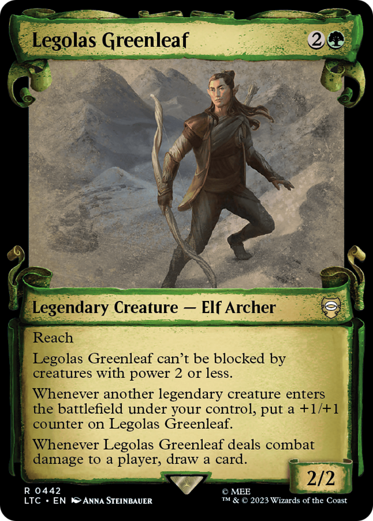 Legolas Greenleaf [The Lord of the Rings: Tales of Middle-Earth Commander Showcase Scrolls] | Jack's On Queen