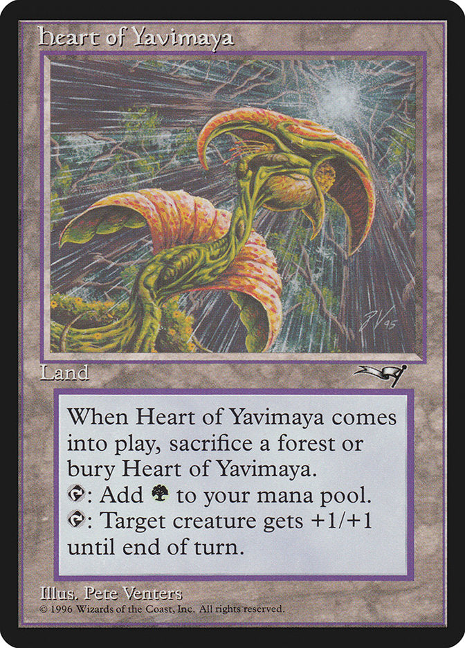 Heart of Yavimaya [Alliances] | Jack's On Queen