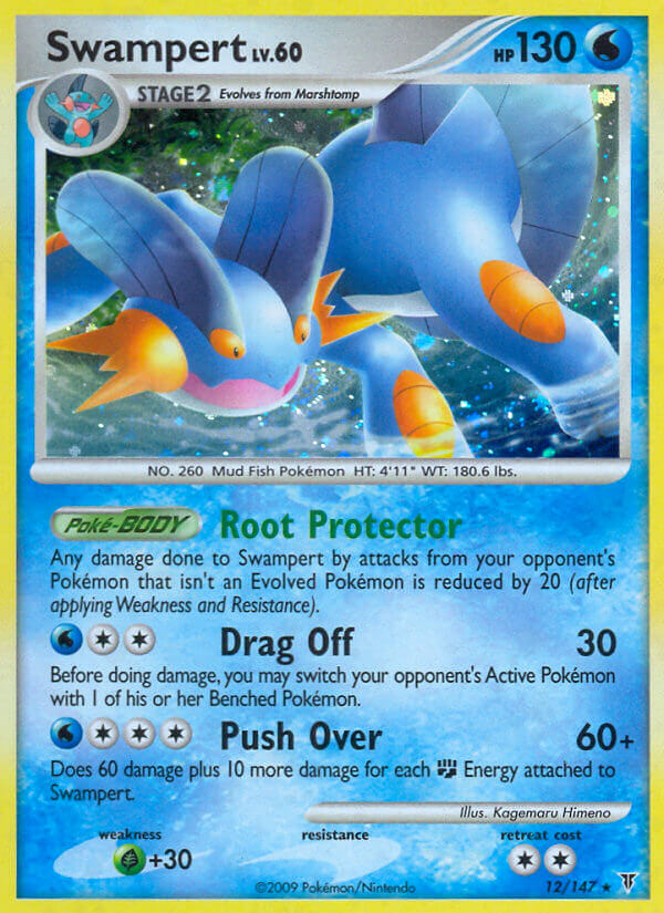 Swampert (12/147) (Theme Deck Exclusive) [Platinum: Supreme Victors] | Jack's On Queen