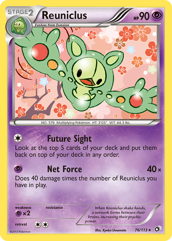 Reuniclus (76/113) [Black & White: Legendary Treasures] | Jack's On Queen