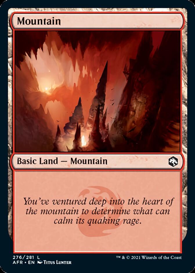 Mountain (276) [Dungeons & Dragons: Adventures in the Forgotten Realms] | Jack's On Queen