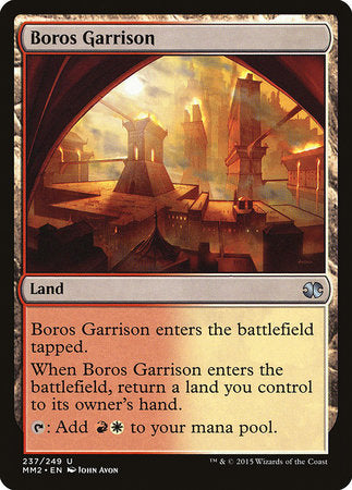 Boros Garrison [Modern Masters 2015] | Jack's On Queen
