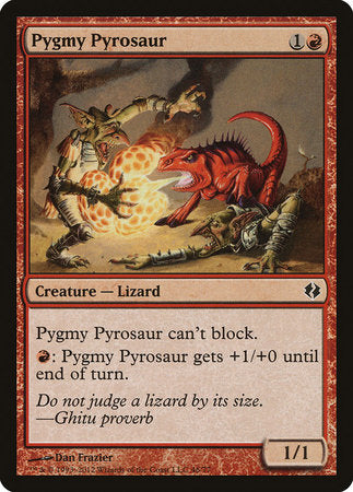 Pygmy Pyrosaur [Duel Decks: Venser vs. Koth] | Jack's On Queen