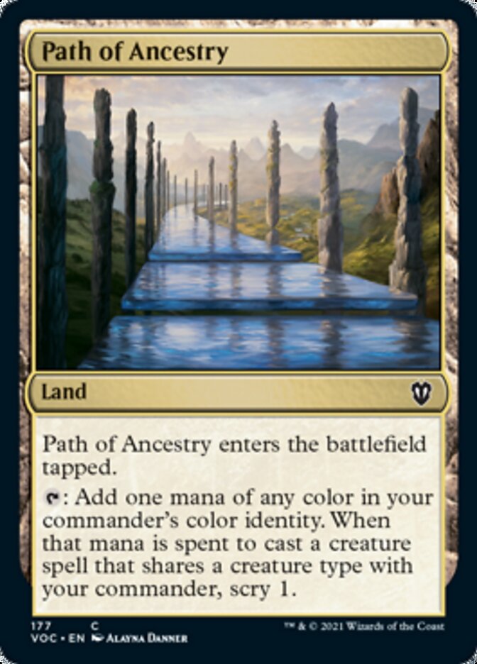 Path of Ancestry [Innistrad: Crimson Vow Commander] | Jack's On Queen