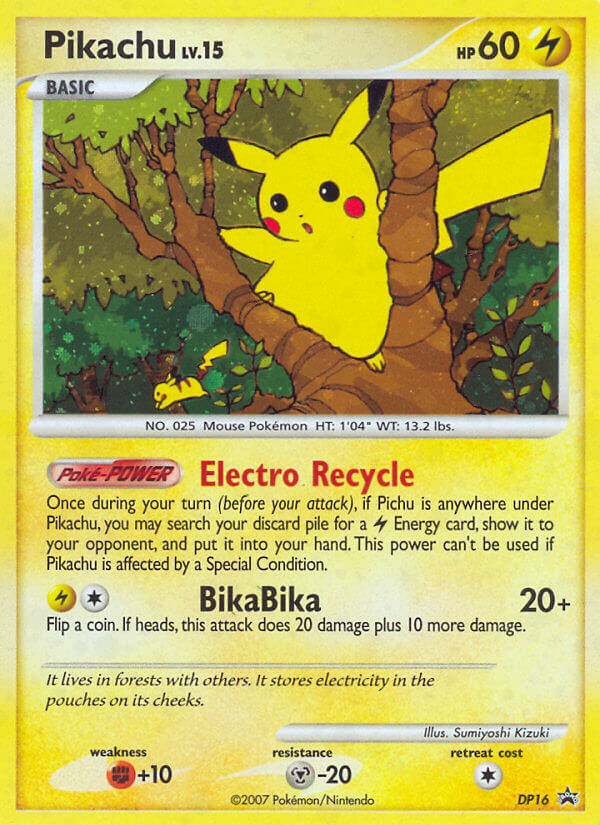 Pikachu (DP16) [Diamond & Pearl: Black Star Promos] | Jack's On Queen