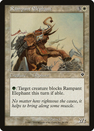 Rampant Elephant [Invasion] | Jack's On Queen