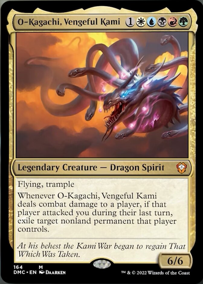 O-Kagachi, Vengeful Kami [Dominaria United Commander] | Jack's On Queen