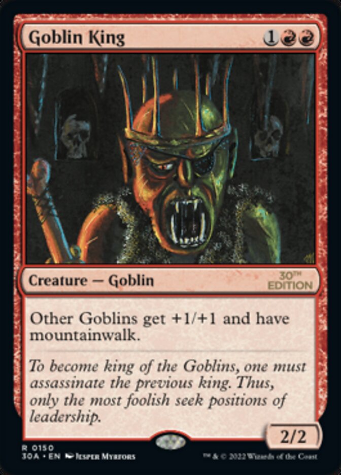 Goblin King [30th Anniversary Edition] | Jack's On Queen