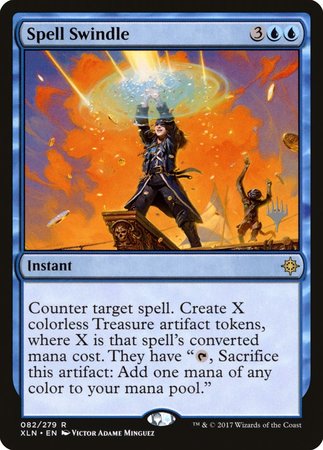 Spell Swindle [Ixalan Promos] | Jack's On Queen