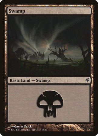 Swamp (78) [Duel Decks: Sorin vs. Tibalt] | Jack's On Queen