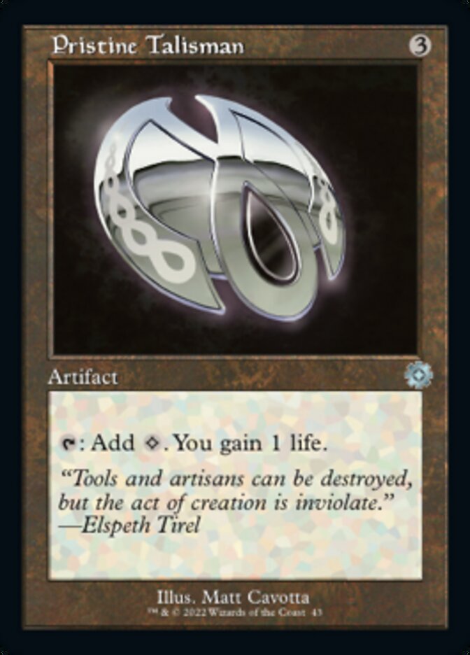 Pristine Talisman (Retro) [The Brothers' War Retro Artifacts] | Jack's On Queen