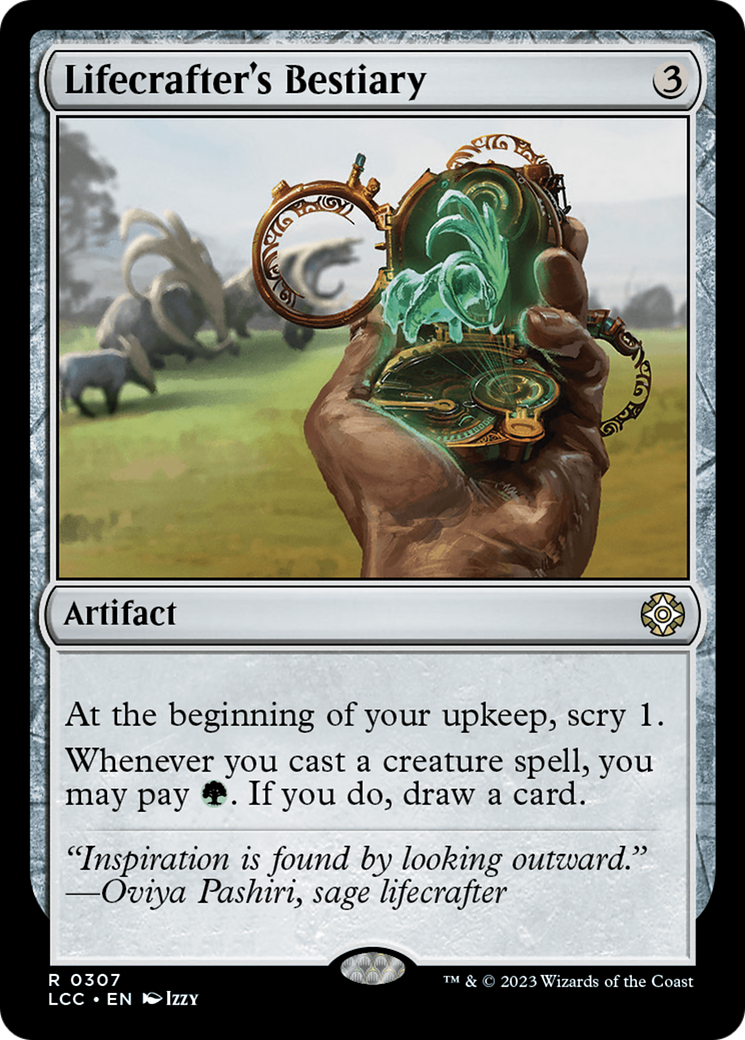 Lifecrafter's Bestiary [The Lost Caverns of Ixalan Commander] | Jack's On Queen